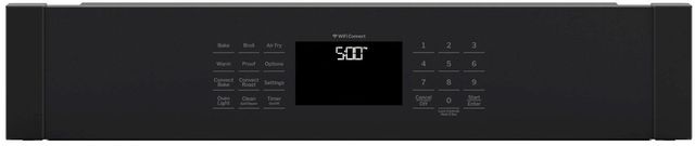 GE® 27" Black Single Electric Wall Oven-9