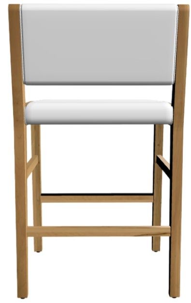 Mavin Customizable Houston 24" Stationary Bar Stool-2