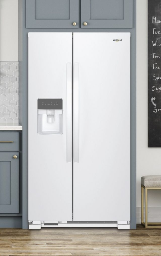 Whirlpool® 36 in. 24.5 Cu. Ft. Side-By-Side Refrigerator-White-9