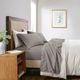 Olliix by Sleep Philosophy 4 Piece Grey California King Smart Cool Microfiber Sheet Set-0
