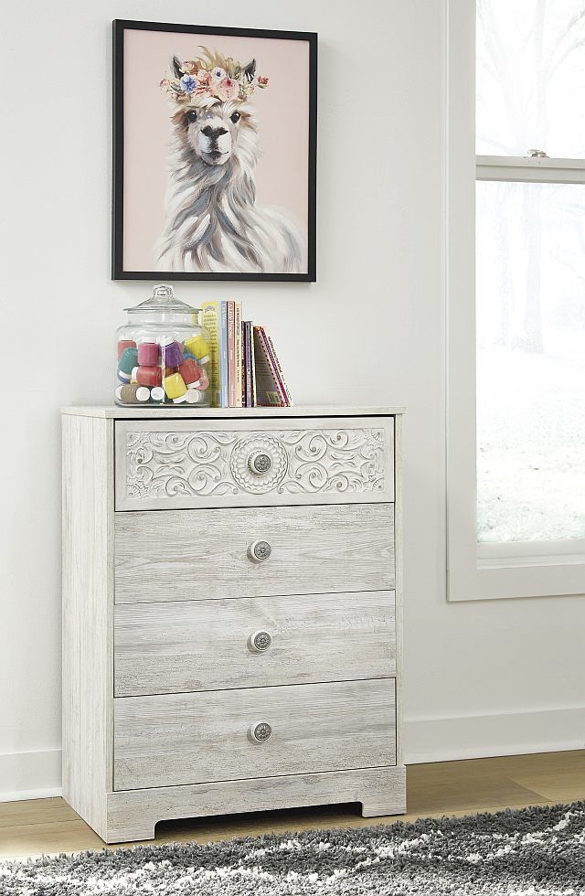 Signature Design by Ashley® Paxberry Whitewash Chest-4