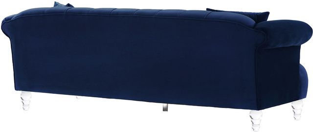 Armen Living Elegance Blue Sofa-1