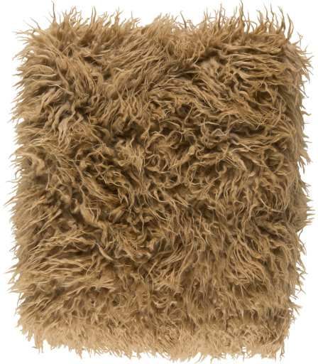 Surya Kharaa Camel 50"x60" Throw Blanket-0