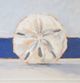 Stylecraft Blue/Light Blue/Off-White/Orange Wall Art-1