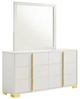 Coaster® Marceline White Dresser and Mirror-0