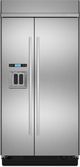 JennAir® 29.5 Cu. Ft. Built-In Side-By-Side Refrigerator-Stainless Steel-0
