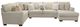 Jackson Furniture Middleton 3-Piece Cement Right-Arm Facing Sectional and Chaise-1