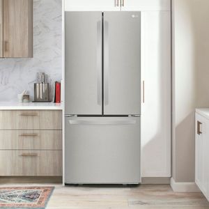 LG 30 in. 21.8 Cu. Ft. Stainless Steel French Door Refrigerator