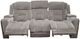 Signature Design by Ashley® Ultimax Shadow Power Reclining Sofa with Adjustable Headrest-4