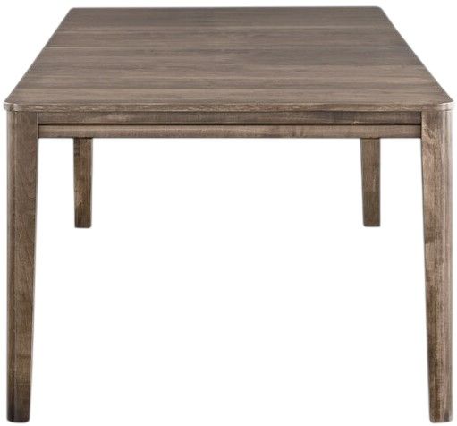 Bassett® Furniture Origins Dandridge Fog Rectangle Dining Table with 1 Leaf-3