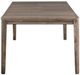 Bassett® Furniture Origins Dandridge Fog Rectangle Dining Table with 1 Leaf-3