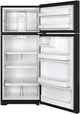 GE® 17.5 Cu. Ft. Top Freezer Refrigerator-Black-1
