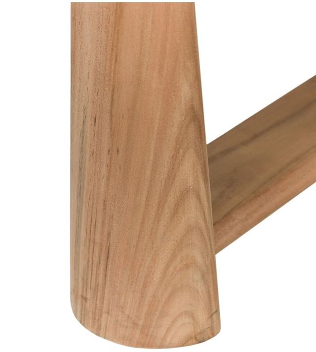 Classic Home Aston Natural Outdoor Round Coffee Table-4