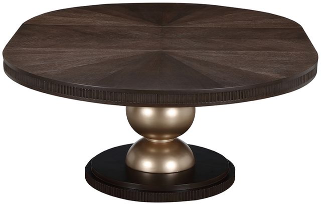 Michael Amini® West Kensington Medium Espresso Oval Dining Table-2