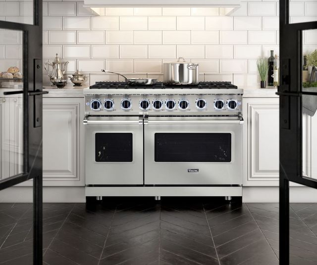 Viking® 7 Series 48" Ivy Pro Style Dual Fuel Range-6