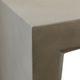 Dovetail Furniture Pamina Gray Concrete Outdoor Console Table-3