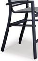 Telescope Casual Kendall Sling Stacking Balcony Height Arm Chair-1