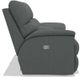 La-Z-Boy® Brooks Grey Power Reclining Loveseat with Headrest and Console-2