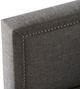 A & B Home Gray Upholstered Sofa-4