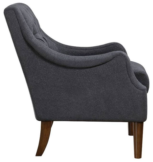 Homelegance® Stella Dark Gray Accent Chair-3