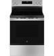 GE® 500 Series 30" Stainless Steel Freestanding Electric Range with Crisp Mode-0