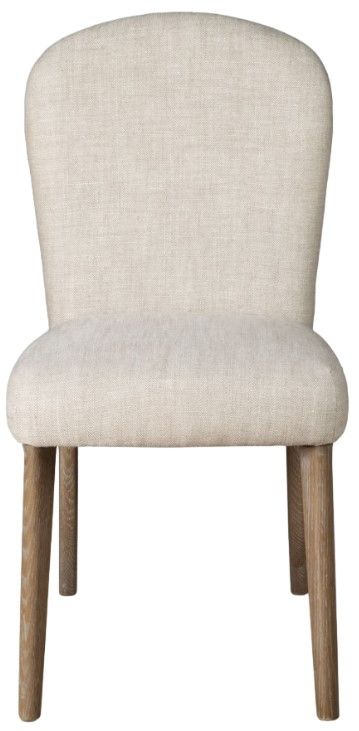 Home Trends & Design Jessie Beige/Gray Septarian Dining Chair-1