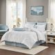 Olliix by Harbor House White California King Crystal Beach Comforter Set-2