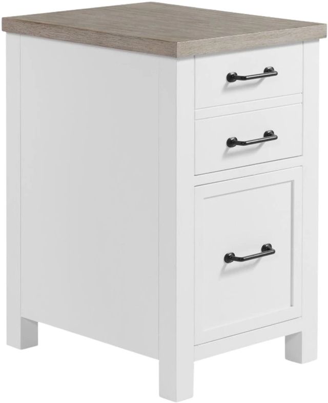 Riverside Furniture Finn Cloud/Fog File Cabinet-0
