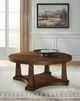 Signature Design by Ashley® Rustic Plains Warm Brown Round Cocktail Table-1