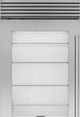 Sub-Zero® Classic Series 22.9 Cu. Ft. Stainless Steel Built In Column Refrigerator-1