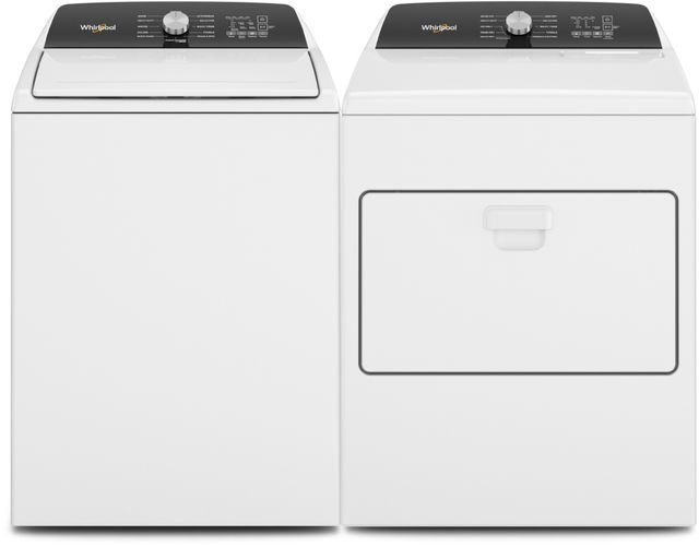 Whirlpool® Laundry Pair-White | Plaza Appliance Mart | Charlotte, NC