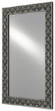 Currey & Company Davos Black/White Large Mirror-1