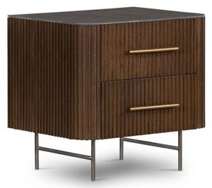 Four Hands Fletcher Bluestone Nightstand