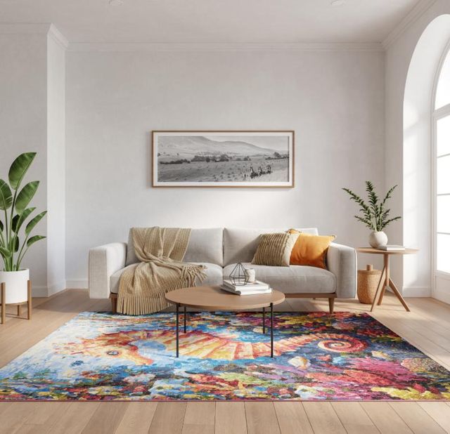 Nourison Home™ Color Splash 5'x7' Style 1 Area Rug-1