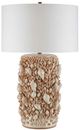 Currey & Company Corfu Milky White Table Lamp-0
