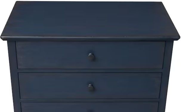Bassett® Furniture Customizable Williams 3-Drawer Nightstand-3