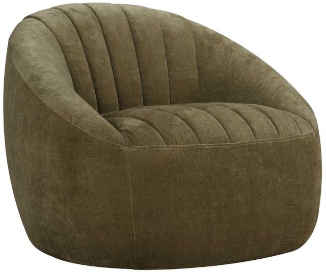 Uttermost® Narrows Moss Green Swivel Chair-0