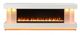 Furniture of America® Peseux White 71" TV Stand with Electric Fire Place-0