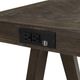 Intercon Hearst Reclaimed Chevron Sofa Back Table-3