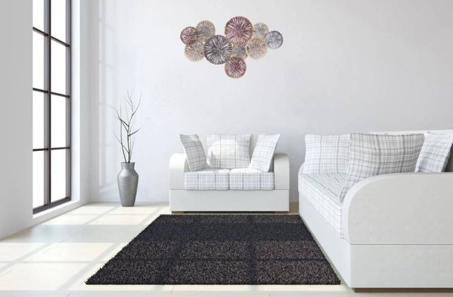 Classy Art Black Circles Wall Decor-2