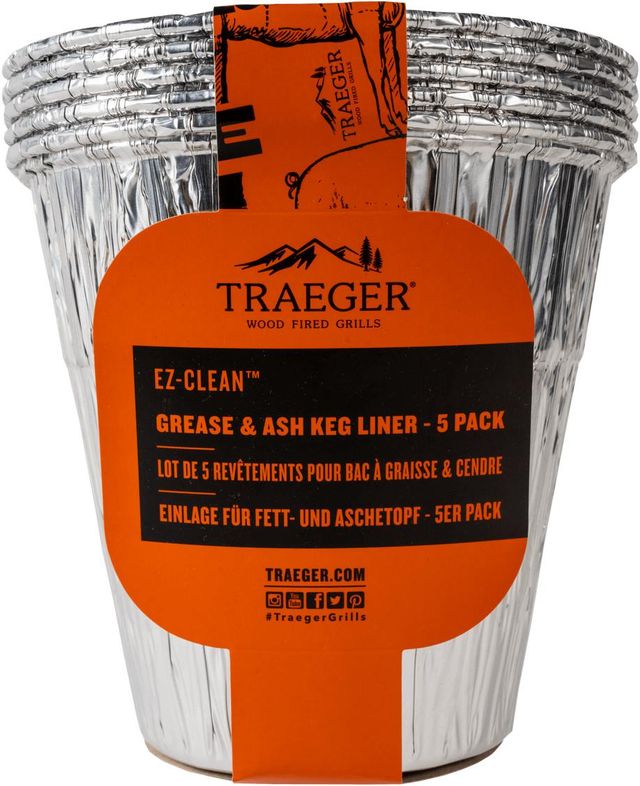 Traeger® EZ-Clean™ Grease and Ash Keg Liner (5-Pack)-0