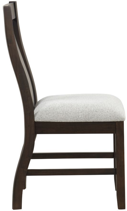 New Classic® Home Furnishings Chestnut Ridge Beige/Brown Dining Side Chair-3