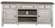 Liberty Furniture Heartland Antique White/Tobacco Tile TV Console-0