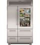 Sub-Zero® PRO 48" 30.4 Cu. Ft. Stainless Steel Built-In Side-by-Side Refrigerator-0