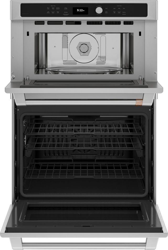 Café™ 30" Stainless Steel Electric Built In Oven/Micro Combo-1