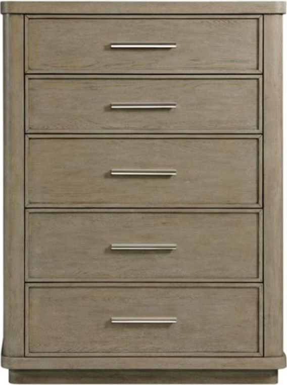 Riverside Furniture Pasadena Casual Taupe 5-Drawer Chest-1