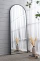 A & B Home Celine Black Body Mirror-5