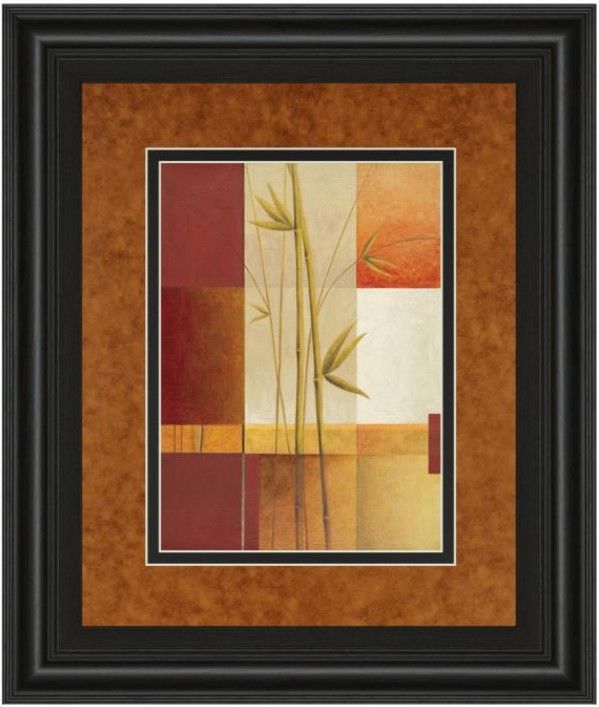 Classy Living Estudio Arte Contemporary Bamboo I 34" Wall Art-0