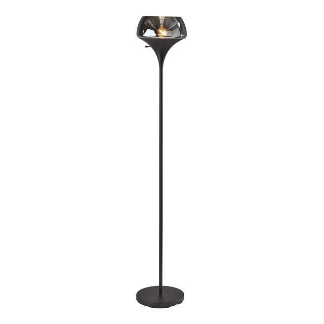 Adesso® Eliza Black Torchiere-0