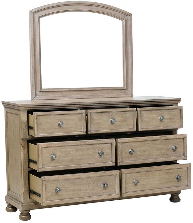 Homelegance® Bethel Wire Brushed Gray Mirror-4